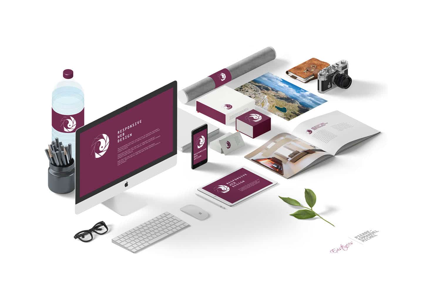 Communication visuelle — signalétique, impression grand format, sites internet